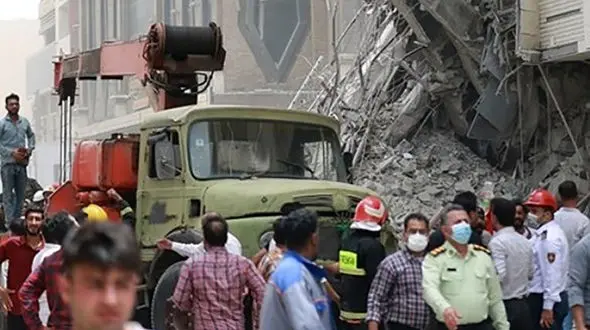 ماجرای شنیده شدن صدای افراد گرفتار زیر آوار متروپل چیست؟ /  فرماندار آبادان توضیح داد