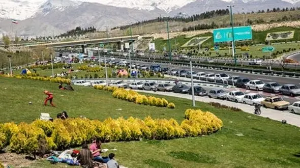  ورود خودرو به پارک طبیعت پردیسان ممنوع شد