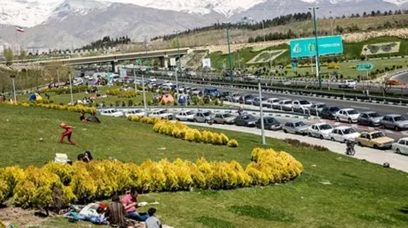  ورود خودرو به پارک طبیعت پردیسان ممنوع شد