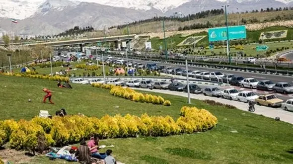  ورود خودرو به پارک طبیعت پردیسان ممنوع شد