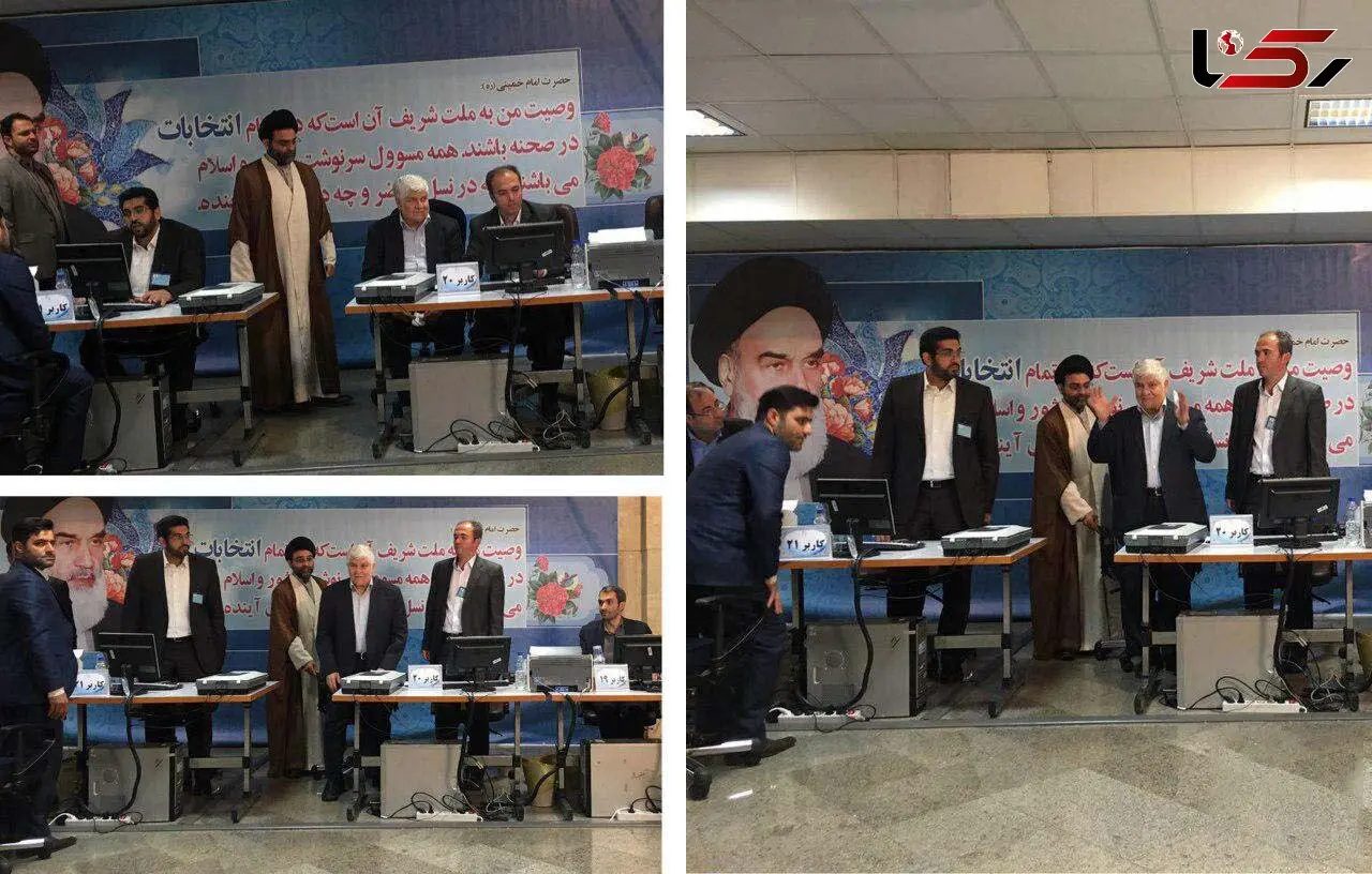 پنجمین و آخرین روز ثبت نام انتخابات 96 آغاز شد +فیلم و عکس