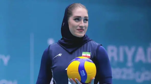 اولین رونمایی آیتک سلامت زیباترین دختر ورزشکار ایرانی از همسر جنتلمنش / مبارکا باشه