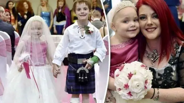 عروسی فرشته‌ای که زمین را ترک کرد + جزئیات