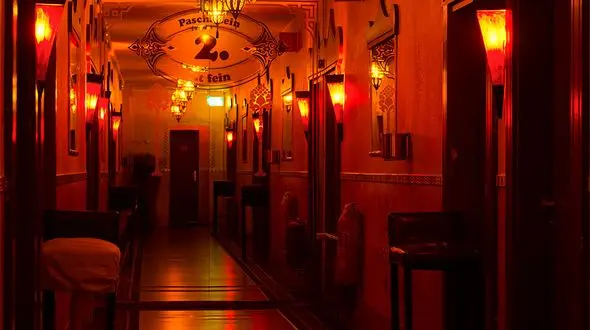 عکس های عجیب از فاحشه خانه ای تحت حمایت دولت اروپایی ! / کاخ صورتی کجاست ؟! 