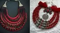 گردنبند مهره‌ ای قرمز شیک؛ چگونه تیپ خود را با این 15 ایده خاص جذاب‌ تر کنیم؟