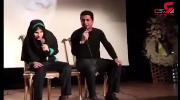 همخوانی همایون شجریان با دختر نابینا+فیلم