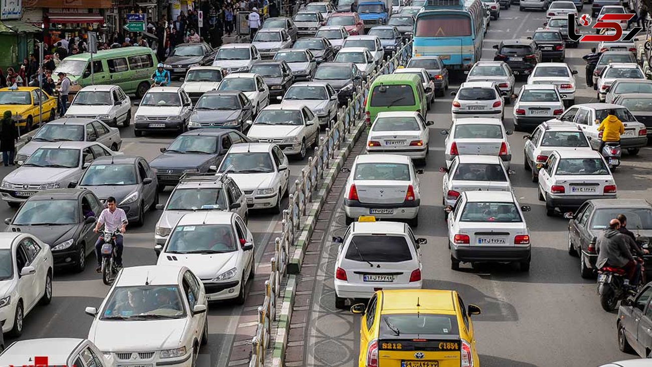 ترافیک نیمه سنگین از آزادراه قزوین به کرج