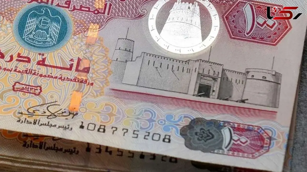 قیمت درهم امروز شنبه 25 بهمن 1404 