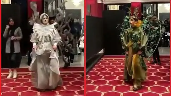 برخورد جدی با برگزار کنندگان شوی مد و لباس نامتعارف / بی عفتی در این فیلم مشخص است