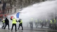 Police Use Water Cannons during Clashes with Anti-Lockdown Protesters
