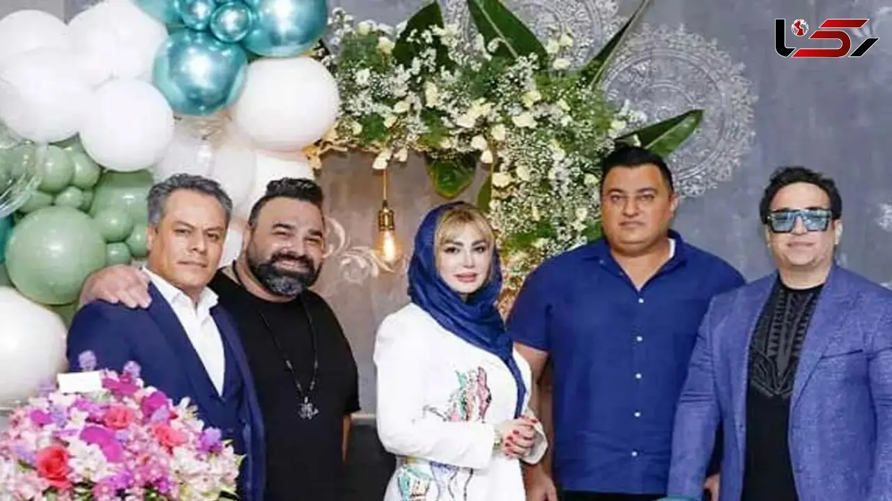 فیلم جشن تولد شاهانه و مجلل نیوشا ضیغمی توسط شوهرش ! /  رقص آذری گروه آیلان  و هی هی کردن بازیگرانی که حضور دارند !  