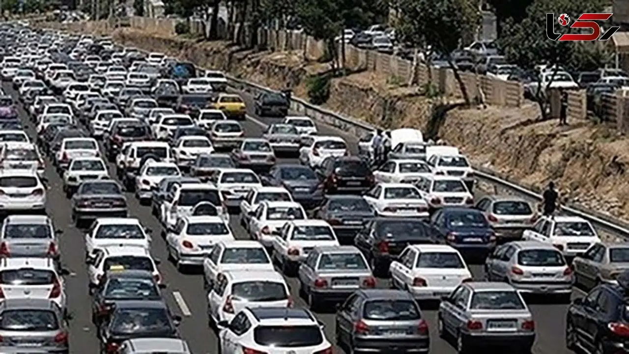 عادی شدن تردد در آزاد راه قزوین- کرج