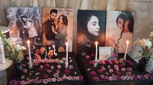عکس دردناک از خواهر و برادر کافه مری متروپل آبادان / هنوز اثری از عروس نیست!