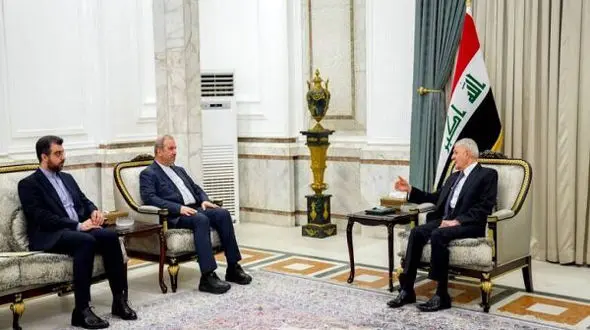 تاکید رئیس جمهور عراق بر تقویت روابط با ایران