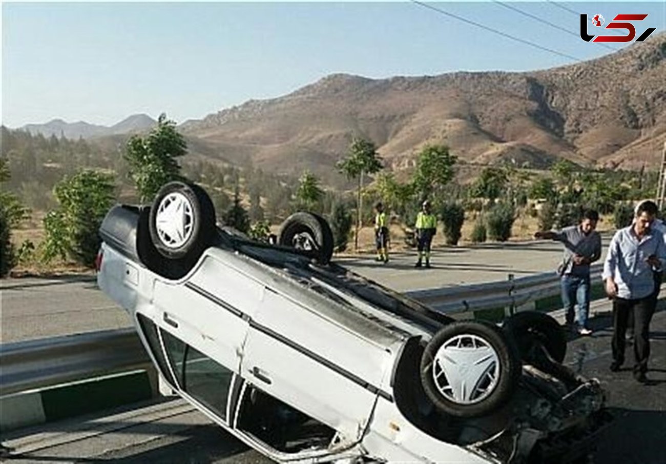 2 کشته در تصادف جاده  کرمانشاه 