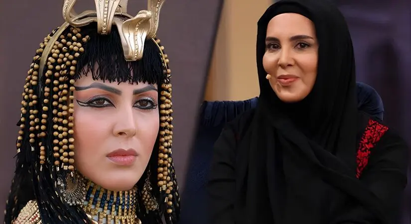 فیلم/ نگاهی به چیدمان شاهانه و فوق لاکچری منزل لیلا بلوکات، بازیگر سریال یوسف پیامبر: از مبلمان سلطنتی و مدرن تا سلیقه هنری خانوم بازیگر در تزئیین سفره هفت سین