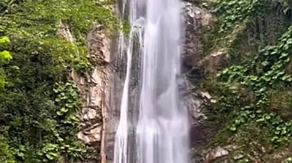 آبشار شادان خشن ترین آبشار گلستان + فیلم