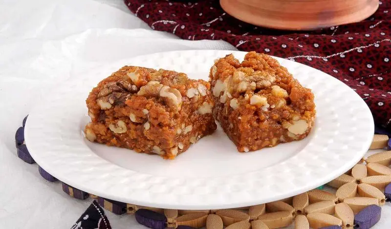 حلوا گردوی ساده