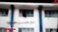 فیلم لحظه خودکشی دختر دانش آموز دبیرستانی در ساری