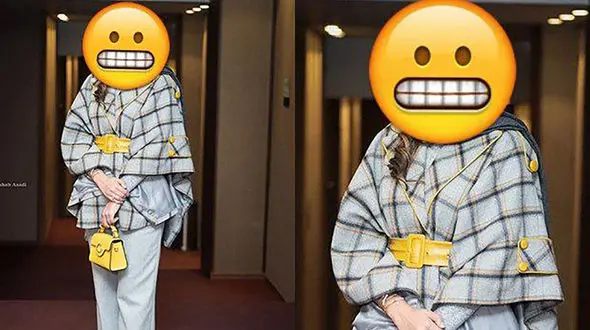 این خانم بازیگر با مانتوی شیکش کیست ؟! / محبوب ترین بازیگر این روزها!