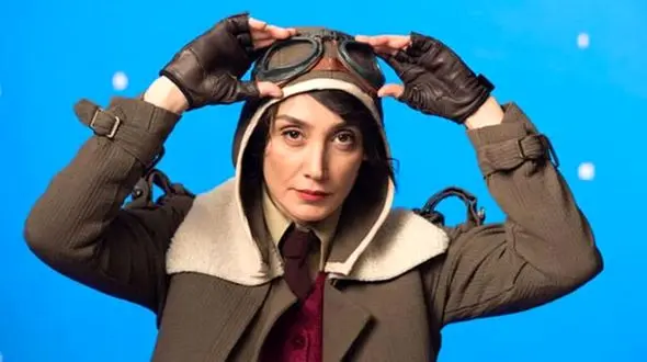 فیلم ذوق بی‌حدِ هدیه تهرانی از دیدار با علی نصیریان 