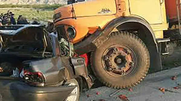 تصادف رانندگی در زنجان با یک کشته