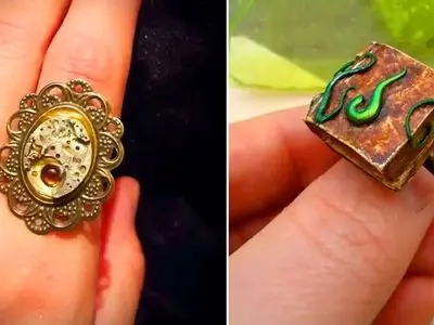 انگشترهای فانتزی فلزی؛ تکمیل کننده استایل مدرن شما + معرفی 15 مدل جذاب