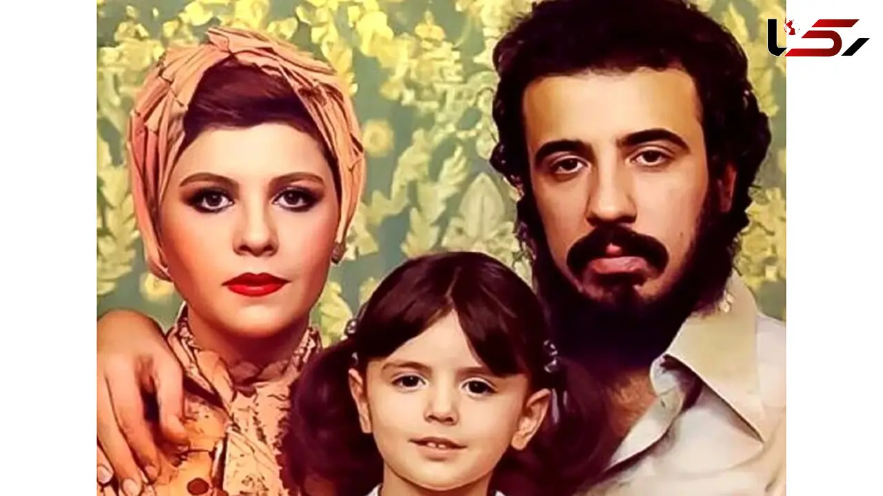 عکس دیده نشده عروسی  علی حاتمی و زری خوشکام پدر و مادر لیلا حاتمی !  / سال 1350