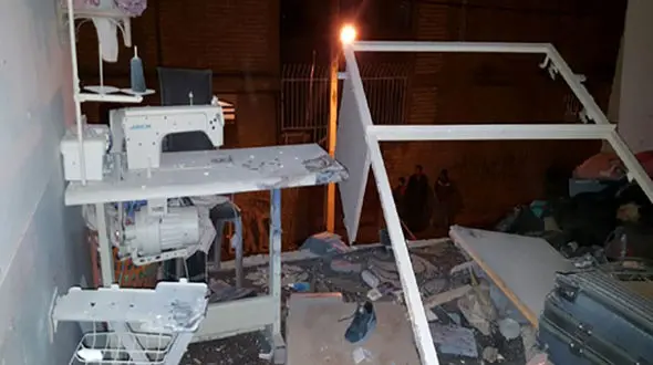 شب قبل از چهارشنبه سوری / 5 شیرازی به بیمارستان رفتند / طبقه دوم منفجر شد+ عکس