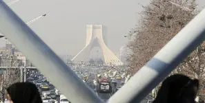 شاخص آلودگی هوای تهران روی عدد 85