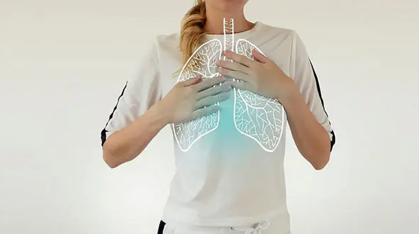 ریه چه میزان درگیر کرونا انگلیسی می شود؟