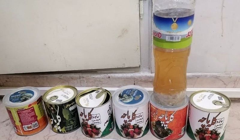 مواد مخدر محلول در کنسرو کله پاچه