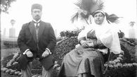 عکس هایی از محمدعلی شاه و همسرش ملکه جهان در تبعید