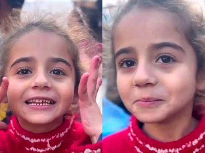 فیلم /  من قبلا خیلی خوشگل بودم موهام بلند بود... / حرف دل جگرسوز دختر بچه جنگ زده از بدبختی هایش !