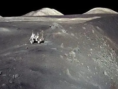 فضانوردان آپولو 17 در لحظه‌ای فراموش‌ نشدنی از تاریخ ناسا