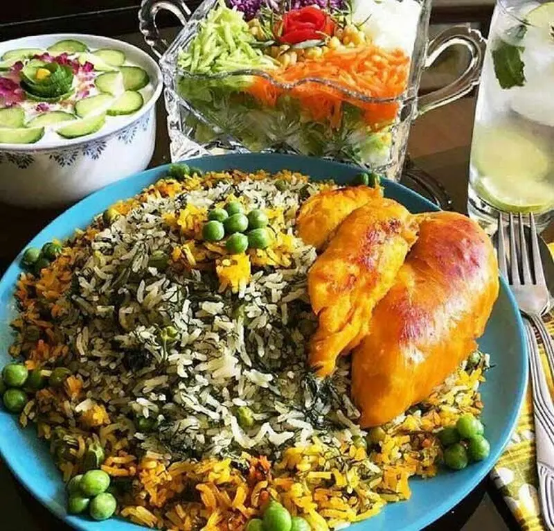 نخودپلو با مرغ؛ خوشمزه، مقوی و مجلسی
