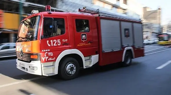 حریق وحشت آفرین در سینما بلوار کشاورز