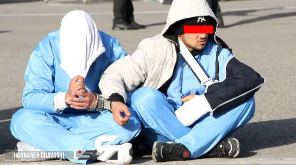 10 عکس از مخوف ترین مردان تهران و تجهیزات خطرناکشان ! / پلیس فاش کرد