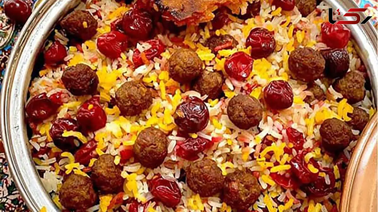 ناهار امروز چی بپزیم؟ آلبالو پلو