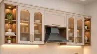 کابینت شیشه‌ ای؛ 36 مدل شیک و مدرن برای آشپزخانه‌ های امروزی