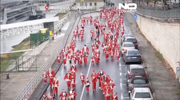 فیلم ماراتن بابانوئل‌ ها؛ جشن دویدن در دنیای کریسمس