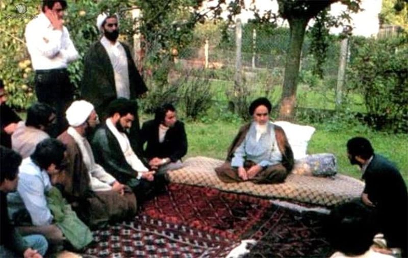 محل اقامت امام خمینی در نوفل لوشاتو پاریس در سال 1357