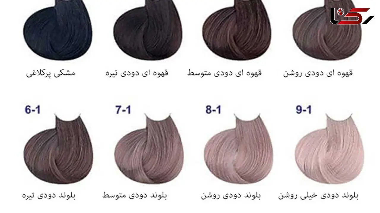 نکته رنگساژ دودی روی پایه 8 دکلره