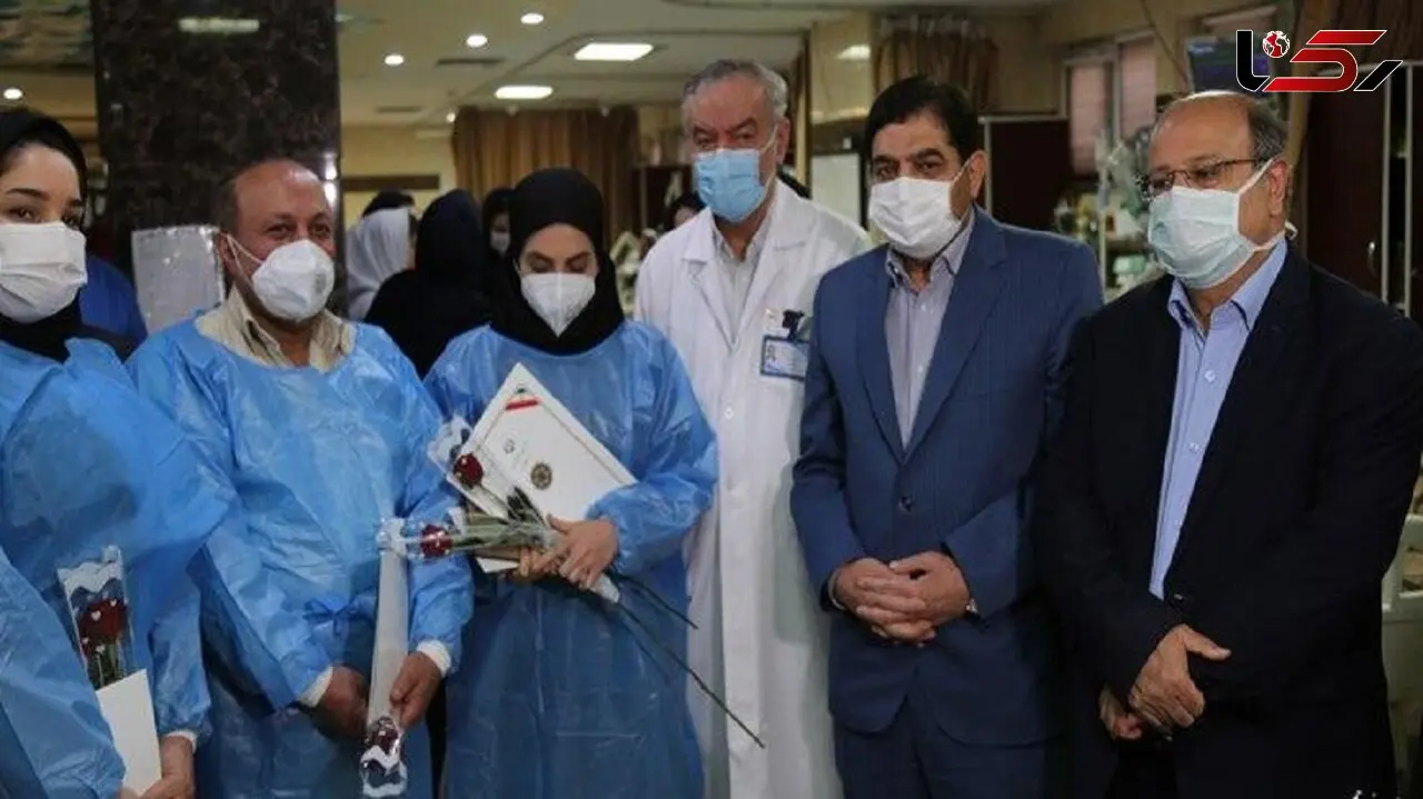 بازدید سرزده معاون اول رئیس جمهور از یک بیمارستان در تهران به مناسبت روز پرستار + فیلم