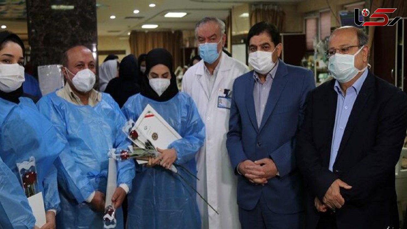 بازدید سرزده معاون اول رئیس جمهور از یک بیمارستان در تهران به مناسبت روز پرستار + فیلم