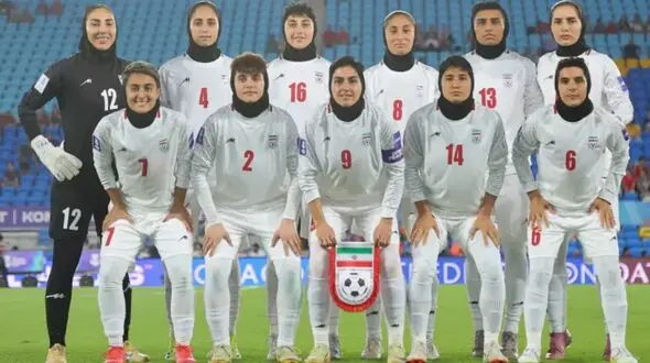 تیم ملی زنان چهارشنبه در ایران