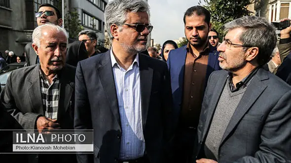 
چهره‌های سیاسی در مراسم تشییع اعظم طالقانی+عکس
