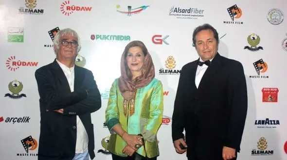 فاطمه معتمد آریا و کامپوزیا پرتوی در منطقه تجزیه طلبی عراق