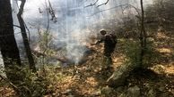 آتش در گلستان زبانه می کشد / آتش سوزی جنگل ها در گالیکش + فیلم