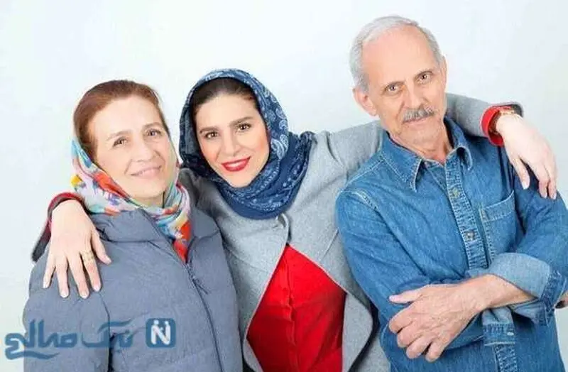 عکس پدر و مادر شیک و جذابِ سحر دولتشاهی
